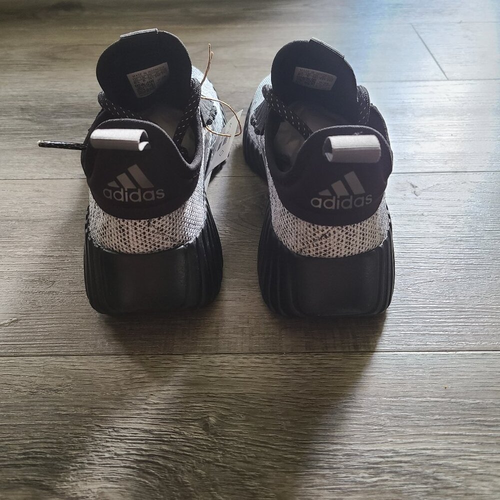 Adidas Kaptir 3.0 Iron Metallic Men’s Size 6 1/2 Wmn 7 1/2 Athletic Running Shoe - Picture 3 of 6